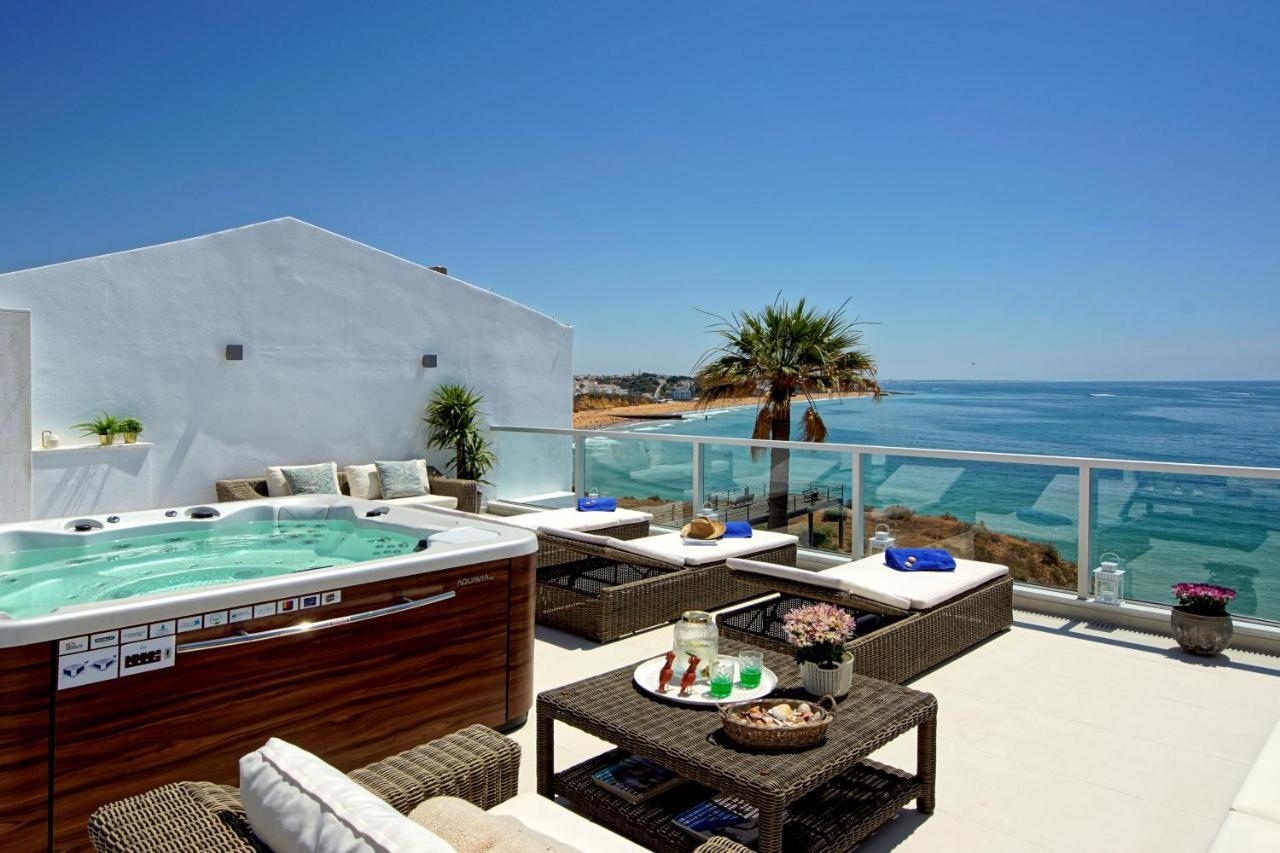 Casa Latino - Oceanfront - Luxury & Charming Villa- Jacuzzi At Rooftop By DreamvillasАлбуфейра Экстерьер фото